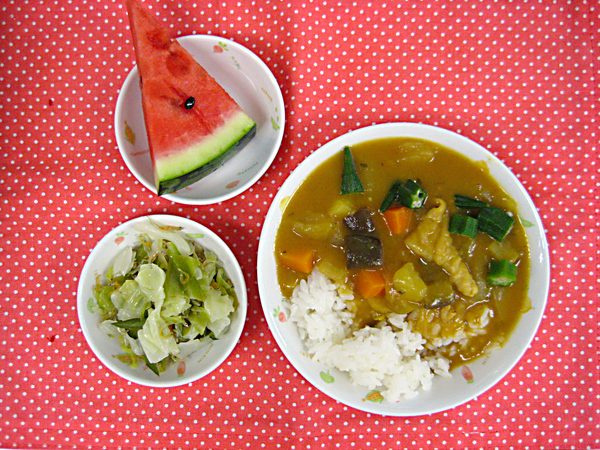 給食 献立例 4